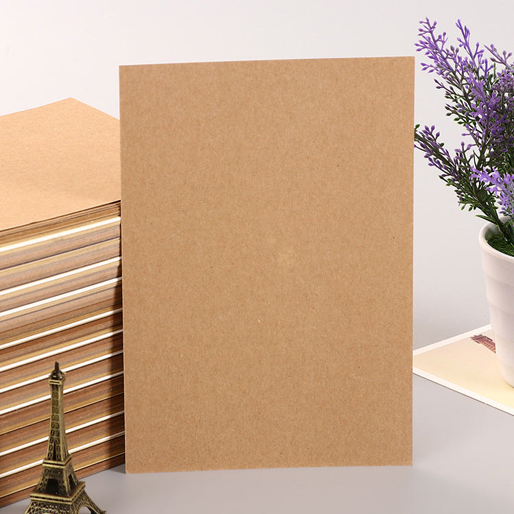 3 x A4 Kraft Paper Blank Notebook Sketch Book