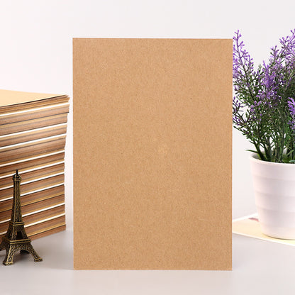 3 x A4 Kraft Paper Blank Notebook Sketch Book