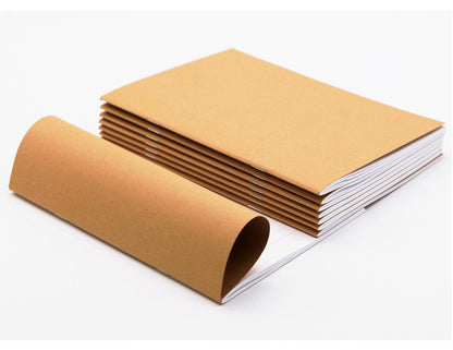 3 x A4 Kraft Paper Blank Notebook Sketch Book