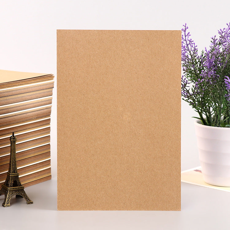 3 x A4 Kraft Paper Lined Notebook