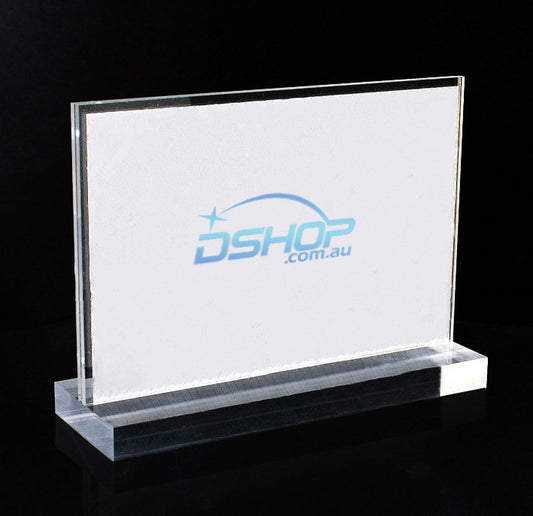 A5 Clear Acrylic Horizonal Display Sign Holder