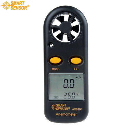 Digital Anemometer Wind Speed & Temperature Meter with Bonus Silicone Cover