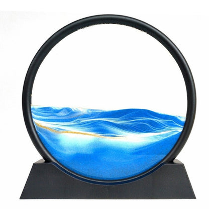 Moving Sand Art Sandscape 3D Painting Decor Ornament Cool Gift