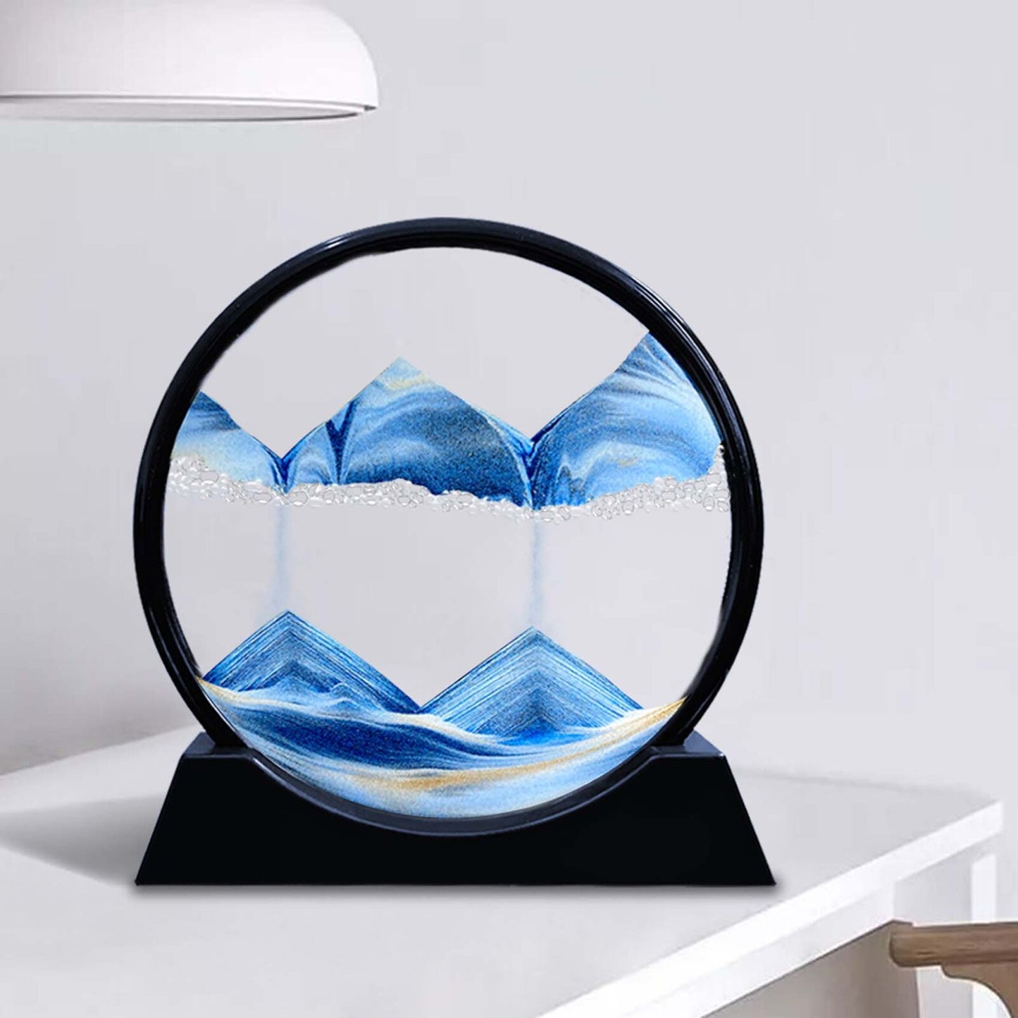 Moving Sand Art Sandscape 3D Painting Decor Ornament Cool Gift