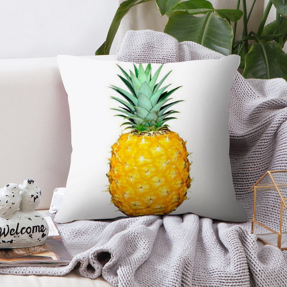 Soft Plush Pineapple Cushion Decorative Throw Pillow