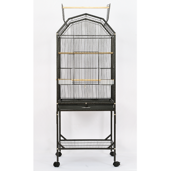 Large Metal Bird Flight Cage Aviary Pet Parrot Budgie House Perch Stan