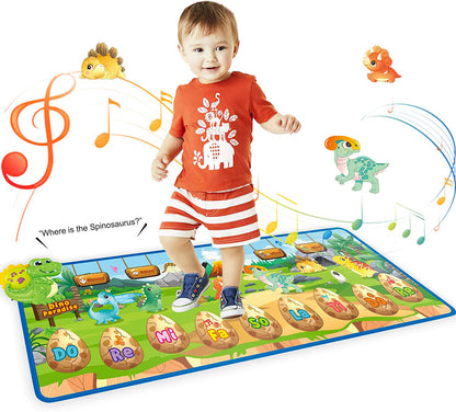 Musical Piano Keyboard Educational Toy Kids Floor Play Mat