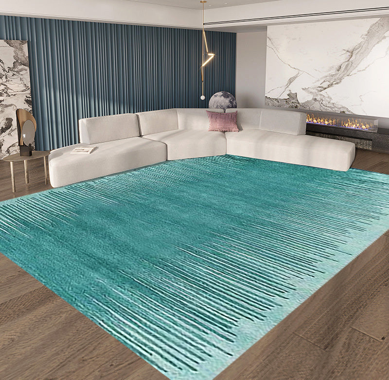 4m Extra Large Aqua Rug Carpet Mat (400 x 200)