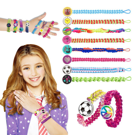 DIY Creative Braiding Bracelets Arts and Crafts Kit