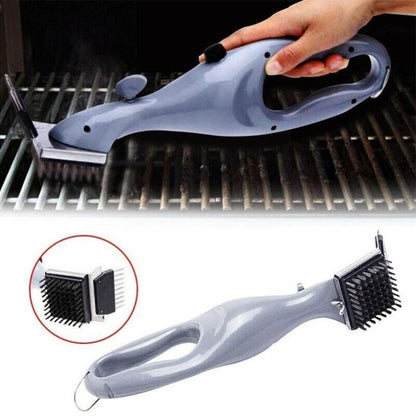 BBQ Grill Brush Stainless Steel Cooking Cleaning Tool Cleaner