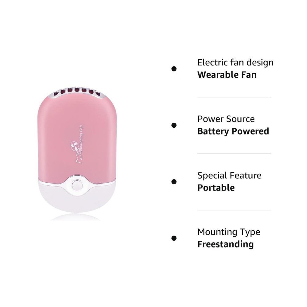 USB Mini Portable Rechargeable Fan Electric Bladeless Handheld Air Cooler for Eyelash