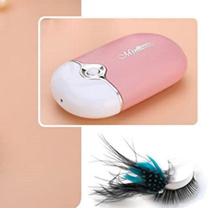 USB Mini Portable Rechargeable Fan Electric Bladeless Handheld Air Cooler for Eyelash