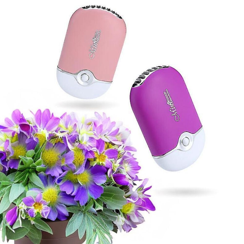 USB Mini Portable Rechargeable Fan Electric Bladeless Handheld Air Cooler for Eyelash