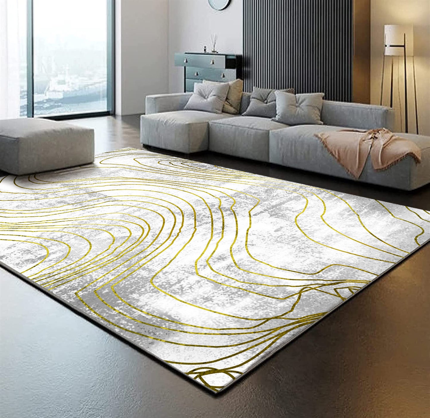 Lush Plush Zen Bedroom/Living Room Carpet Area Rug (200 x 140)