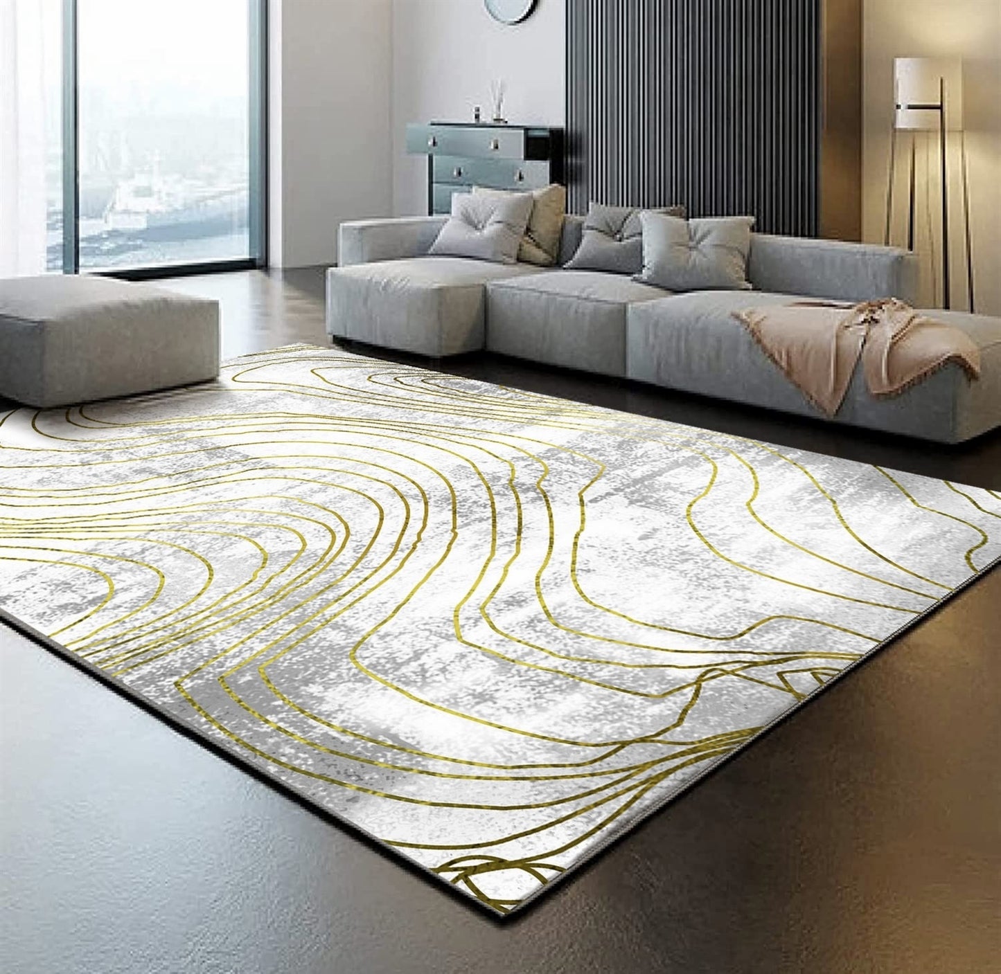 Large Lush Plush Zen Carpet Rug (230 x 160)