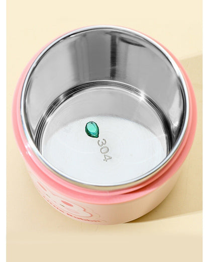 Cute Rabbit Thermos Insulated Stainless Steel Food Jar Lunch Container