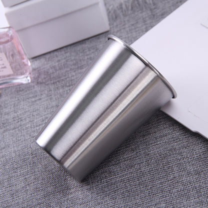 304 Stainless Steel Tumbler Camping Water Beer Cup Tea Coffee Mug (500mL)