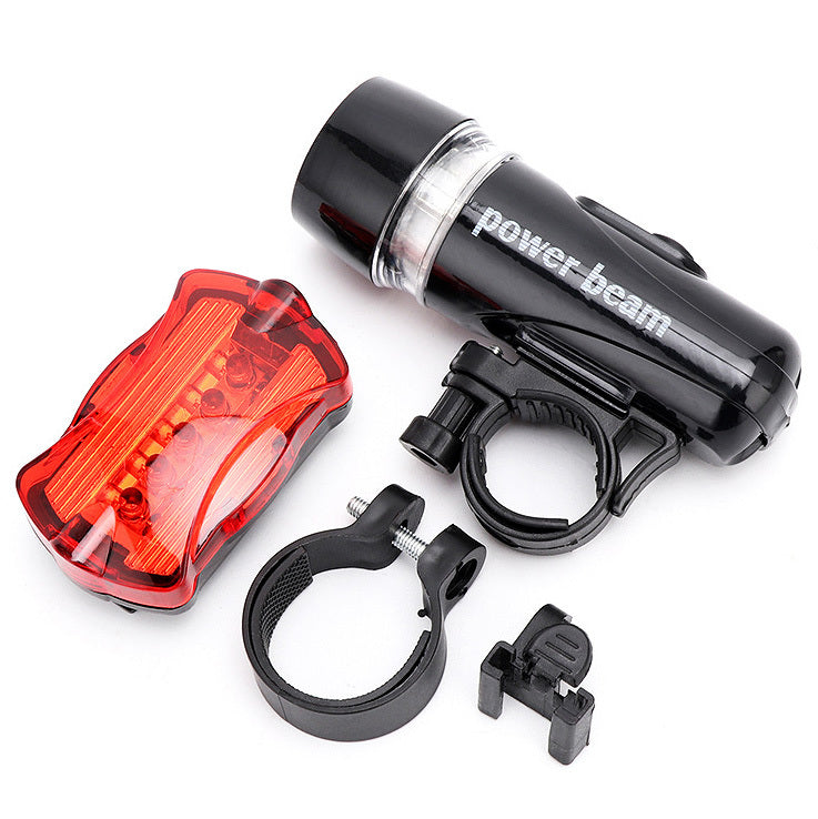 Power Beam LED Bike Light Headlight for Night Riding Waterproof Front and Tail Bicycle Lamp Lights