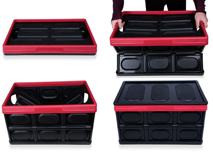 Large 55L Folding Storage Organizer Box