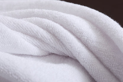 Luxury Hotel 100% Cotton White Bath Towel