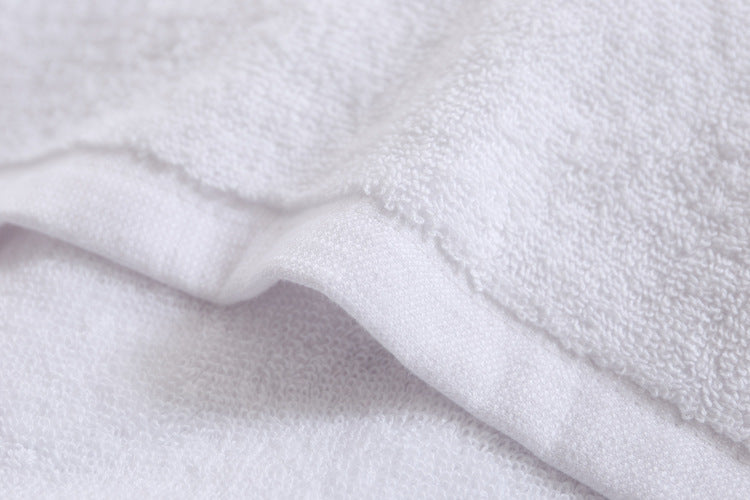 Luxury Hotel 100% Cotton White Bath Towel