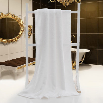 Luxury Hotel 100% Cotton White Bath Towel