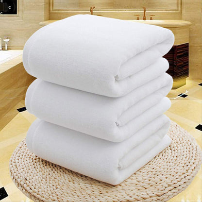 Premium Luxury Hotel 100% Cotton White Bath Towel