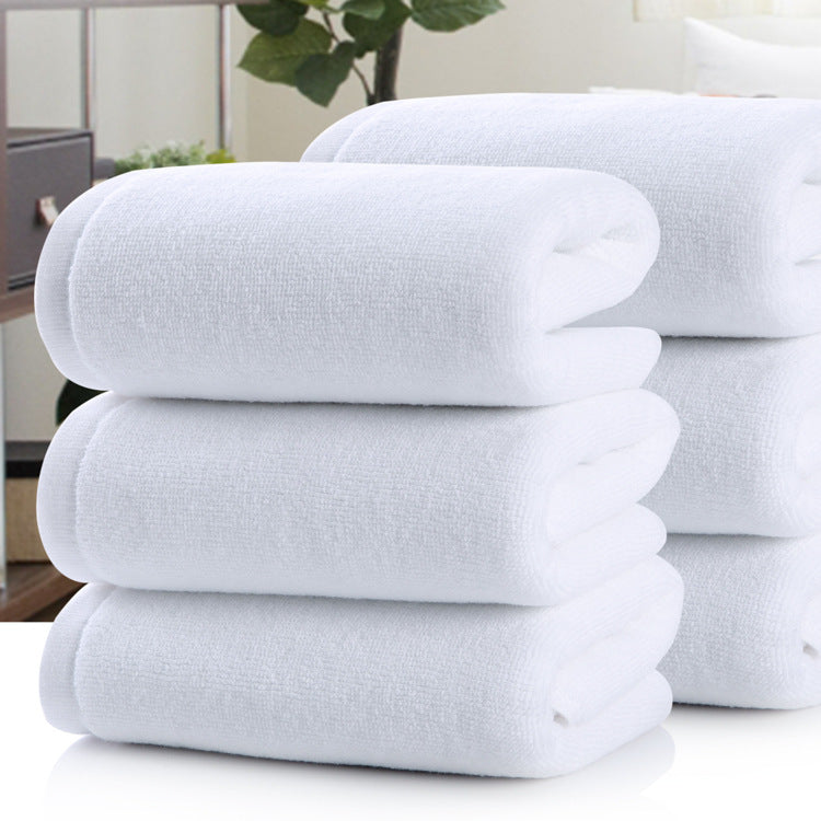 Premium Luxury Hotel 100% Cotton White Bath Towel