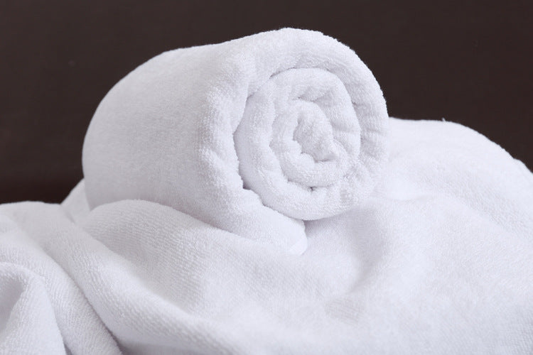 Premium Luxury Hotel 100% Cotton White Bath Towel