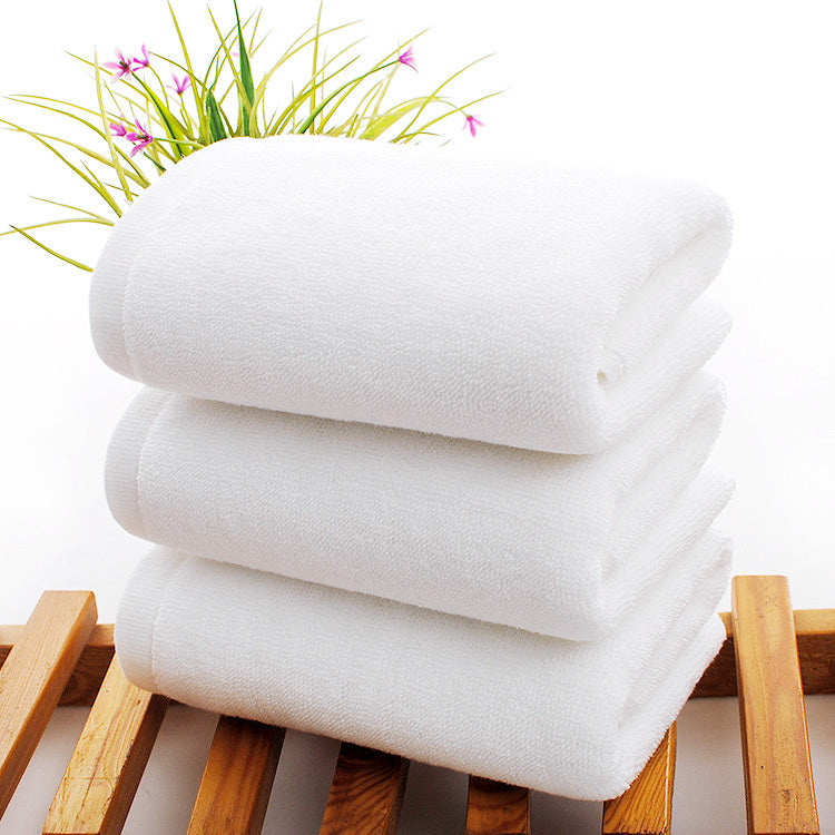 Premium Luxury Hotel 100% Cotton White Bath Towel