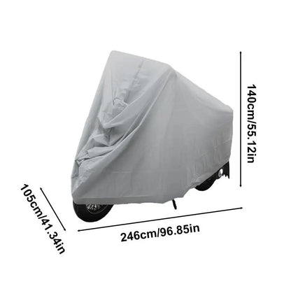 Protective Waterproof Motorcycle Cover All Weather Motorbike Protection Bike Shield