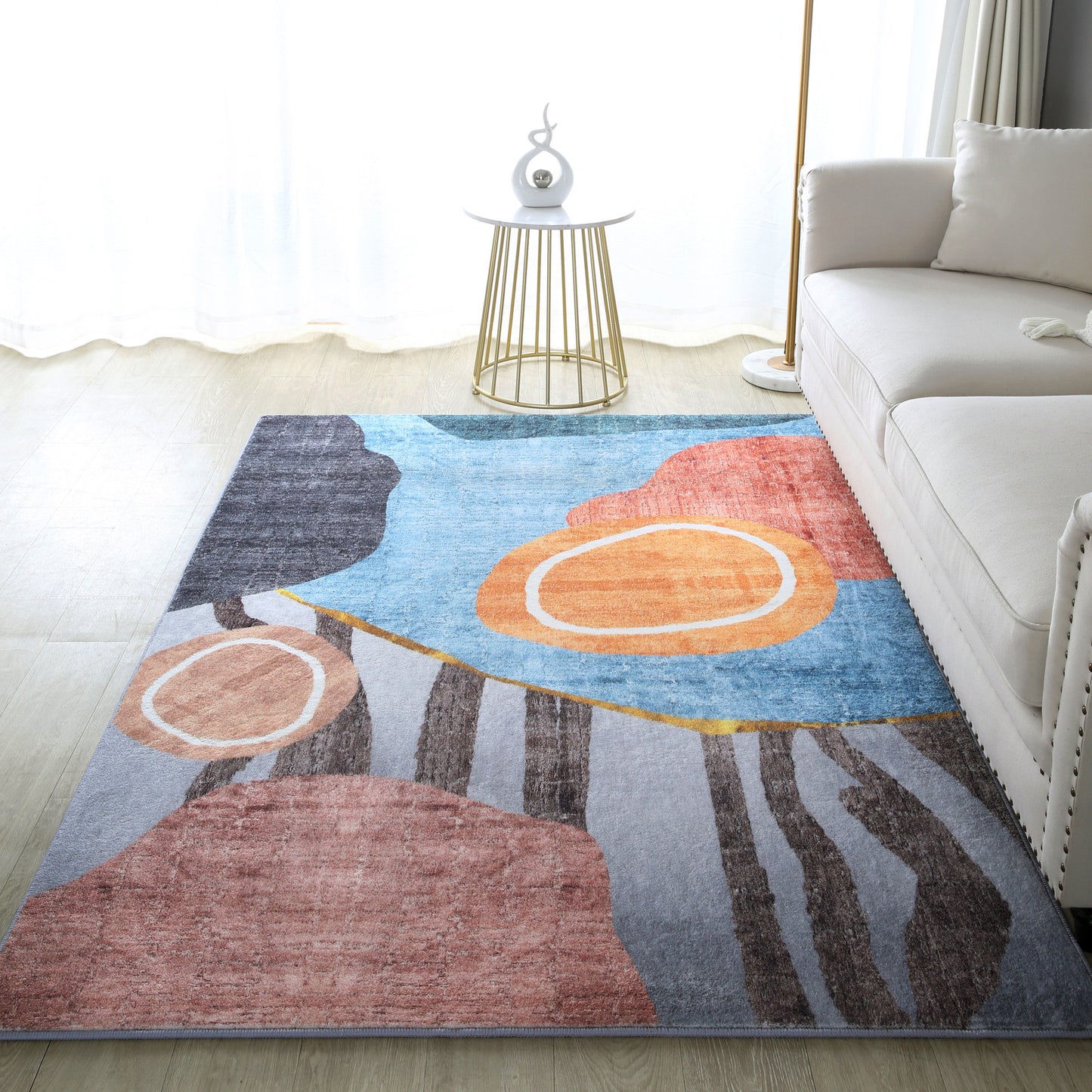 Lush Plush Vivacity Bedroom/Living Room Designer Carpet Area Rug (160 x 120)