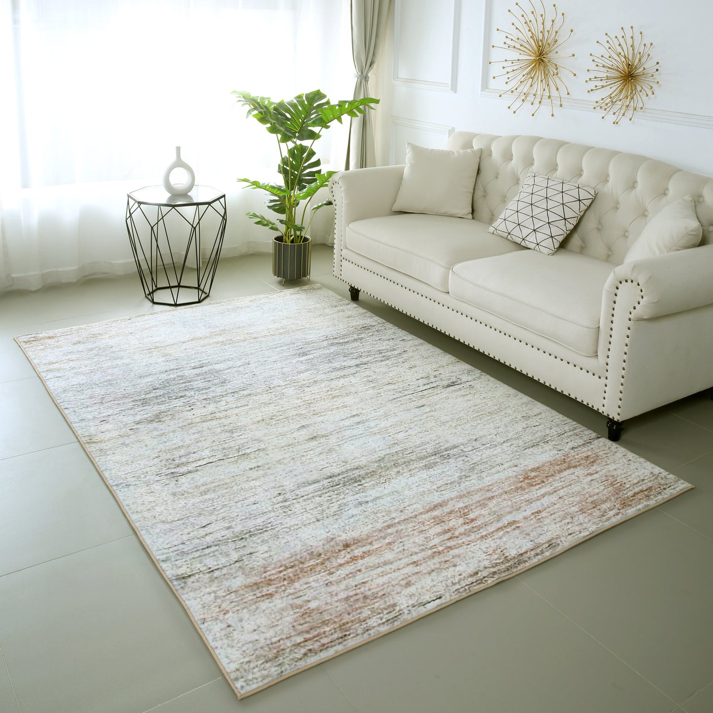 XL Extra Large Lush Plush Misty Carpet Rug (300 x 200)