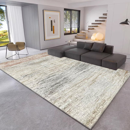 4m Extra Large Lush Plush Misty Carpet Rug (400 x 200)