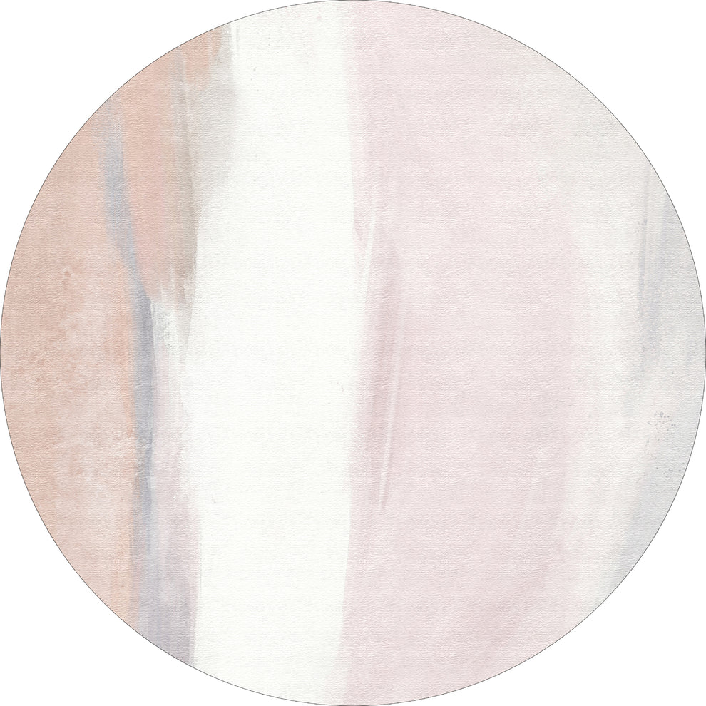 Transparent Plush Rug Large 2m Lush Plush Dreamscape Infinity Round Rug