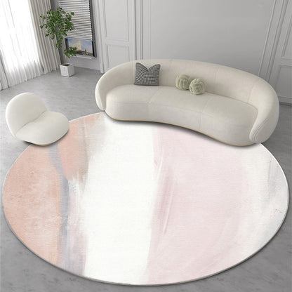 Large 2m Lush Plush Dreamscape Infinity Round Rug