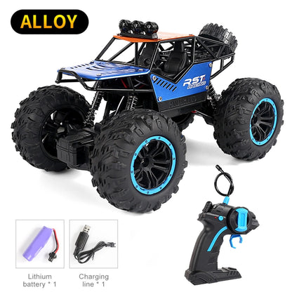 RC Stunt Car Remote Control Alloy Climbing Truck 4WD Cross Country Vehicle