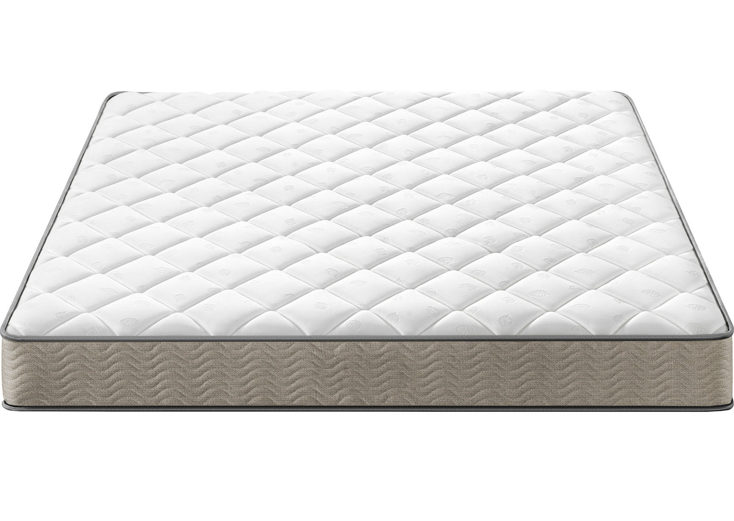 Ultimate Comfort King Innerspring Mattress & Heavy-Duty Bed Frame Set