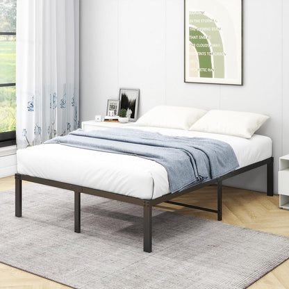 Ultimate Comfort Double Innerspring Mattress & Heavy-Duty Bed Frame Set