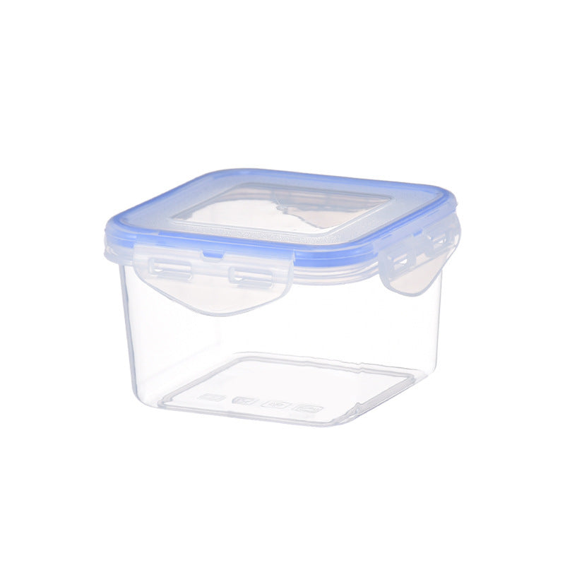 4 X Food Storage Containers Set with Lids (Set of 4, Square)