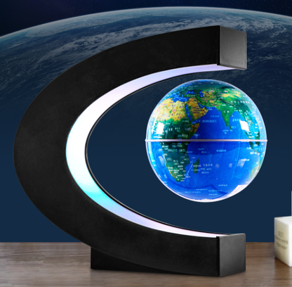 Magnetic Floating Rotating World Globe LED Cool Gift