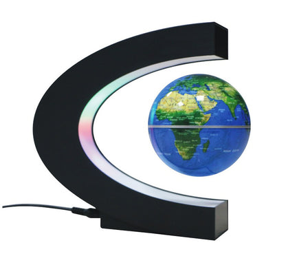 Magnetic Floating Rotating World Globe LED Cool Gift