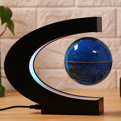 Magnetic Floating Rotating World Globe LED Cool Gift