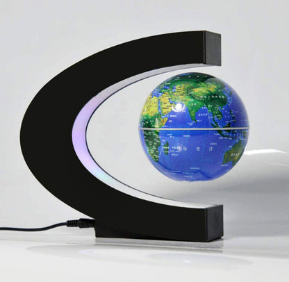 Magnetic Floating Rotating World Globe LED Cool Gift