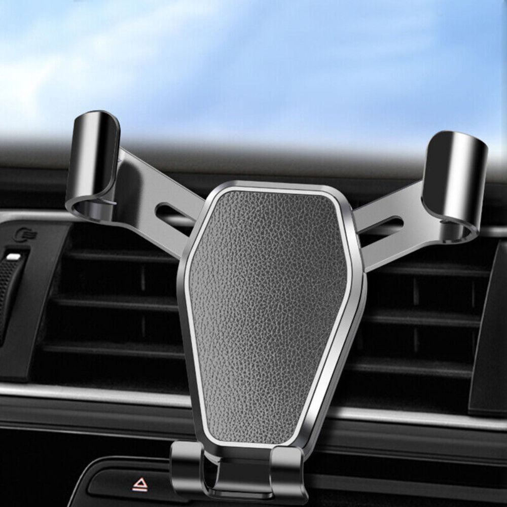 Universal Car Phone Mount Navigation Bracket Gravity Mobile Holder Air Vent Clip Stand