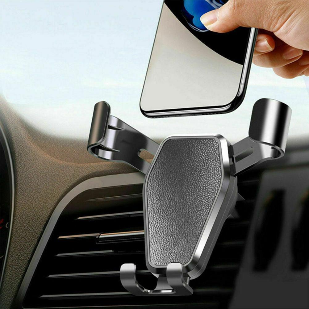 Universal Car Phone Mount Navigation Bracket Gravity Mobile Holder Air Vent Clip Stand