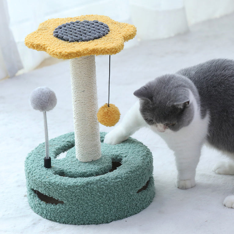 Cat Scratching Post Pole Tower Tree