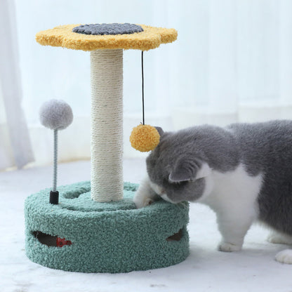 Cat Scratching Post Pole Tower Tree