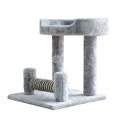 Multi-Level Cat Tree Playhouse Tower Scratcher Bed