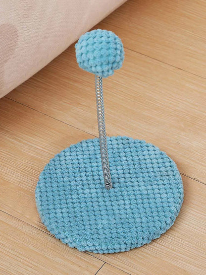 Cat Scratching Teaser Toy Spring Scratcher